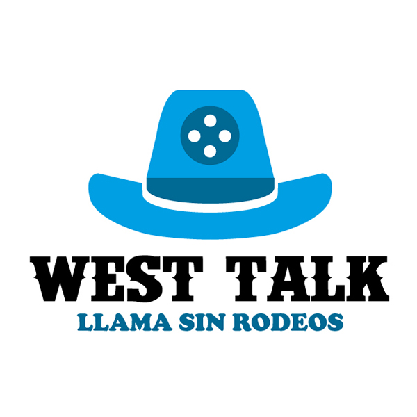 Identidad gráfica que combina un teléfono con un sombrero vaquero.