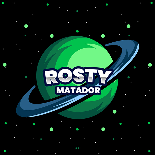 Identidad gráfica de Rosty Matador.